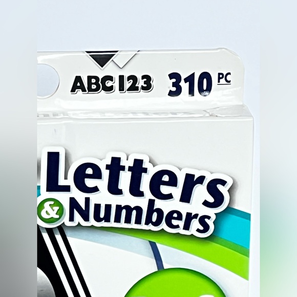 Repositionable Poster Letters & Numbers - Picture 8 of 11